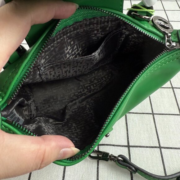 NWT LONGCHAMP LE PLIAGE XTRA XS POUCH Green - Picture 7 of 8